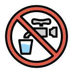 Non Potable Water SVG Icon